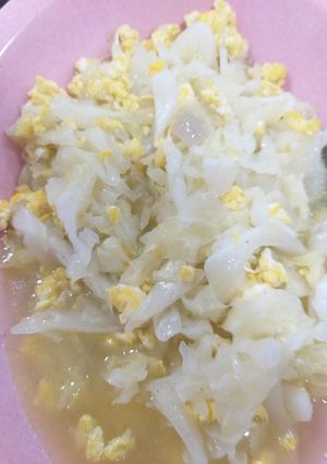 Foto resep Sayur Kol/kubis Tumis Telur