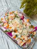 Salad Buah + Anggur Laut