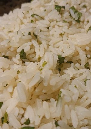 A picture of Lemon and Coriander Rice.