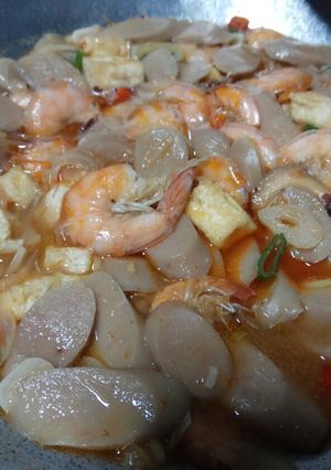Foto resep Udang Asam Manis Pedas