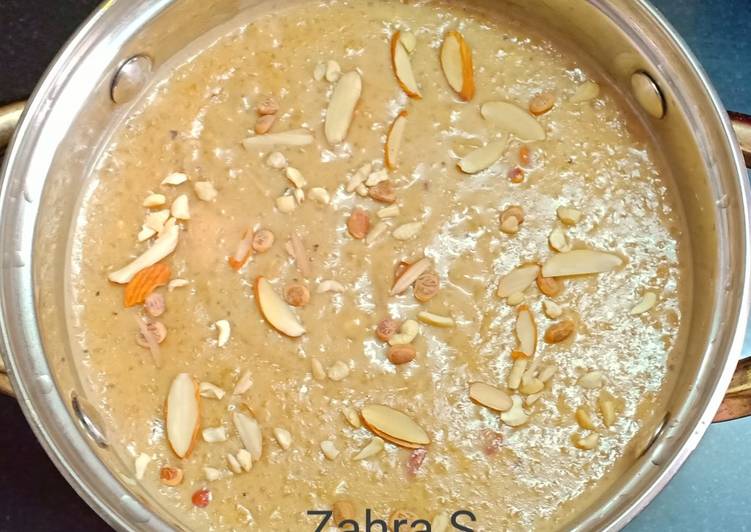 Gud (Palm jaggery) ki kheer