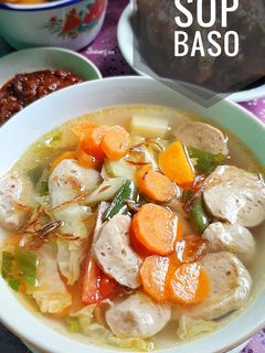 Foto resep Sop Baso