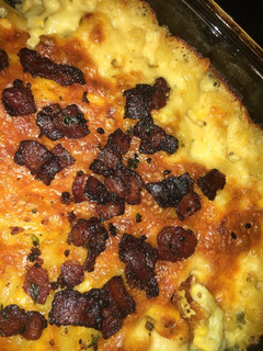 A picture of Bacon Mac & Cheese.