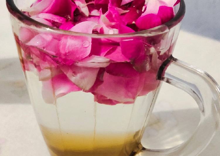 Infused water Javanese rose&honey