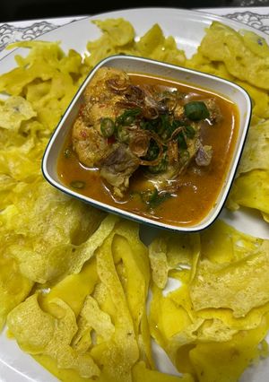 Foto resep Ragit dengan Kari Ayam khas palembang