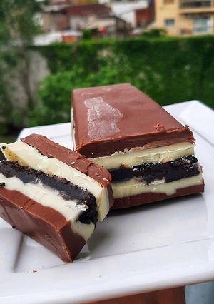 Una foto de ❌ Milka OREO CASERO❗😱🤤🐷