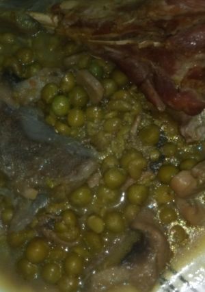 صورة لوصفة جلبانة بالفطر البري بنين بزاف