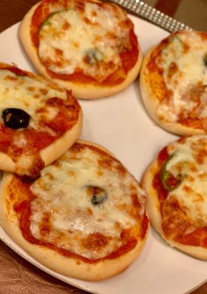 صورة لوصفة ميني بيتزا منزلي 🤤