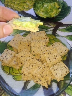 Una foto de Crackers de avena