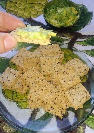 Una foto de Crackers de avena