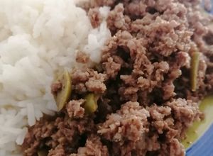 Una foto de Picadillo cubano