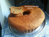 Bolu PISANG kepok (Gula Palm)