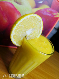 A picture of Mango orange smoothie.
