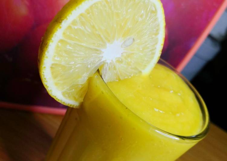 Recipe: Perfect Mango orange smoothie This is A Recipe That Has Been Tested  From Homemade !!