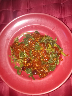 Foto resep Brambang asem,tempe mendoan,tempe gembus (oncom) ala2 Riski AR