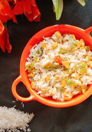 শাহী কর্ন পোলাও রেসিপির প্রধান ছবি