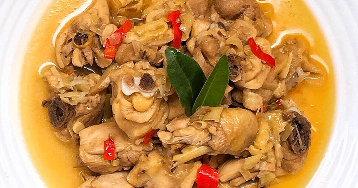 Gà rang gừng sả ớt