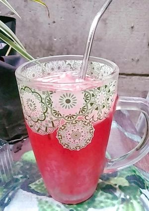 Foto resep Es Pinky Lime