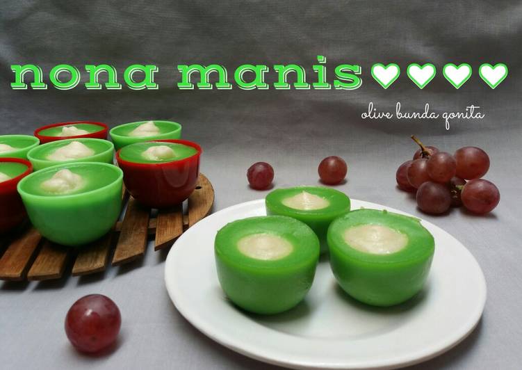 Resep Kue nona manis yang Lezat