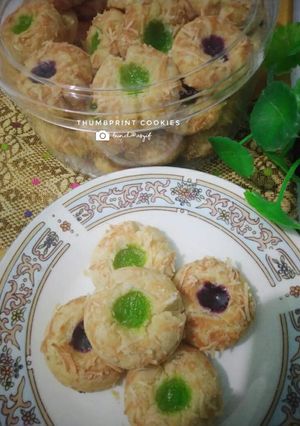 Foto resep Thumbprint cookies