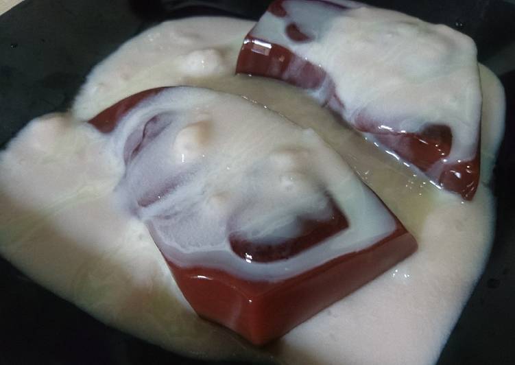 Resep Puding Fla Rasa Coklat ala Riska Suci Rahmawati, Lezat