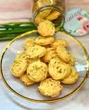 Spring Onion Butter Cookies (Salty Cookies)