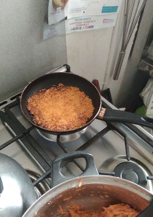 Una foto de Tortilla de zanahoria