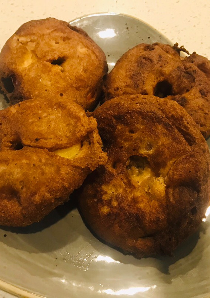 Una foto de Manzanas fritas con canela