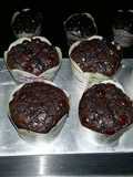 Cupcake Brownis panggang