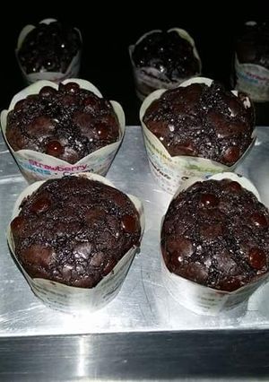 Foto resep Cupcake Brownis panggang