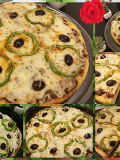 صورة لوصفة بيتزا 🍕 ولااااااطيب