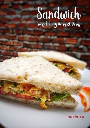 Foto resep Sandwich Roti Gandum