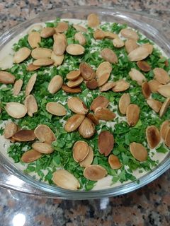 صورة لوصفة فتة الباذنجان الشهيه