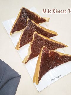 Foto resep 430. Milo Cheese Toast