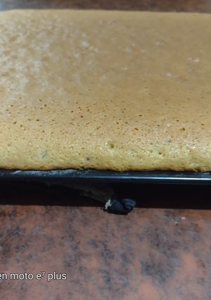 Una foto de Bizcochuelo de harina común 000 con chips de chocolate