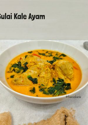 Foto resep Gulai Kale Ayam