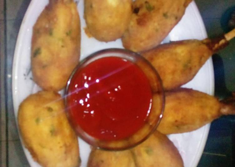 Steps to Make Summer Mutton potato chops
