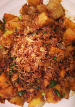 Foto resep Lontong Goreng
