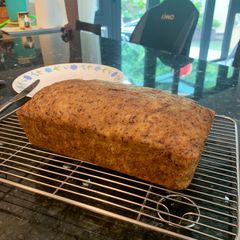 A picture of Banana steam cake.