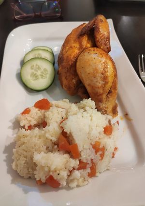 Foto resep Nasi Mentega dan Sayur
