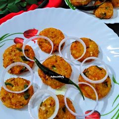 Corn Vada A picture of Corn Vada.