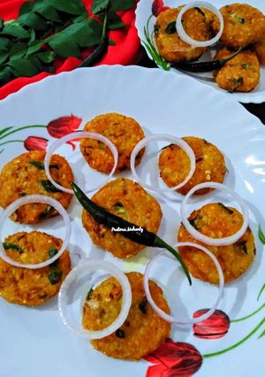 A picture of Corn Vada.