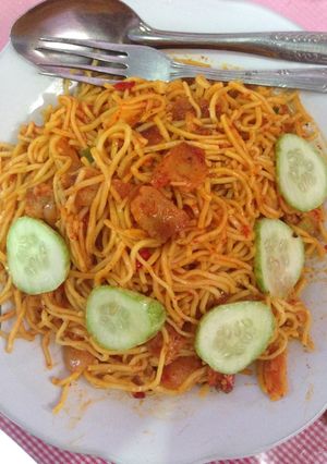 Foto resep Mie goreng sederhana
