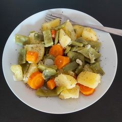 A picture of Lazy veggies.