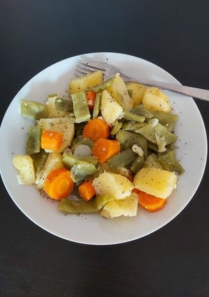 A picture of Lazy veggies.