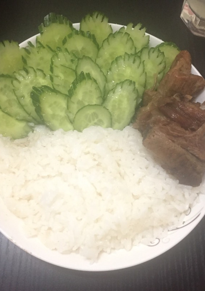 Una foto de Ensalada de pepino