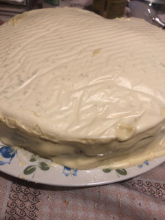 Una foto de 252. Tarta de chocolate blanco y fresa (postre)