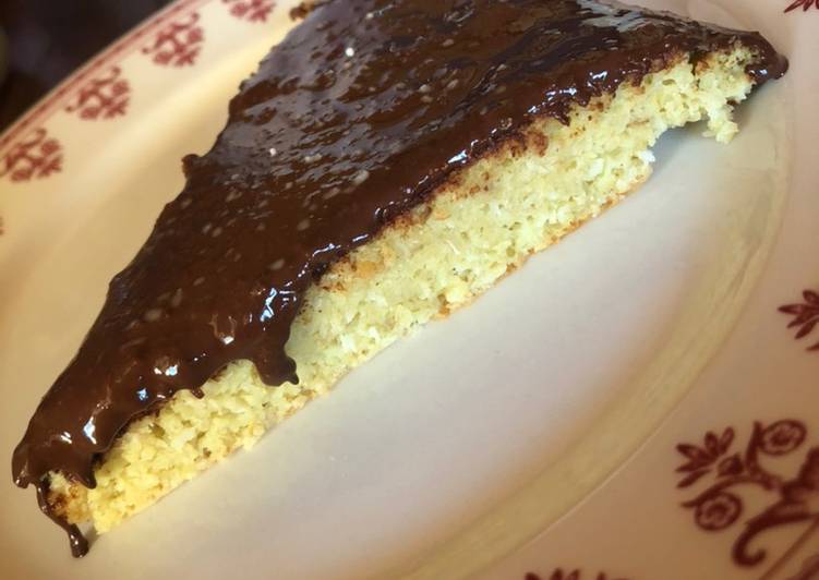 Recette: Gâteau avoine choco / coco