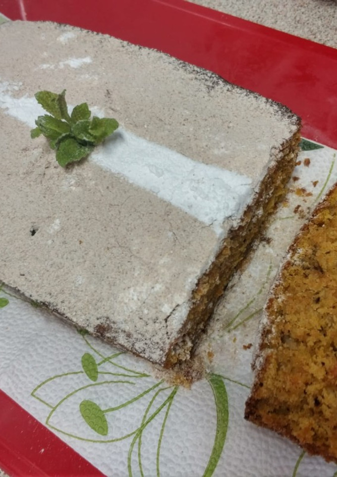 Una foto de Bizcocho de calabaza. Fácil de hacer! 🍰🎃