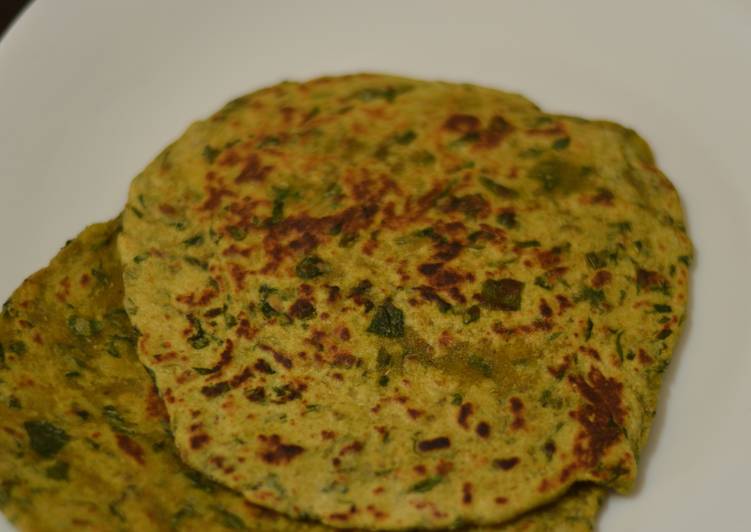 Recipe of Speedy Methi (Fenugreek) Paratha